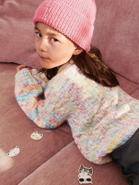 Sandnes Strikkeopskrift 2401 NR. 1 - Bonnie Sweater