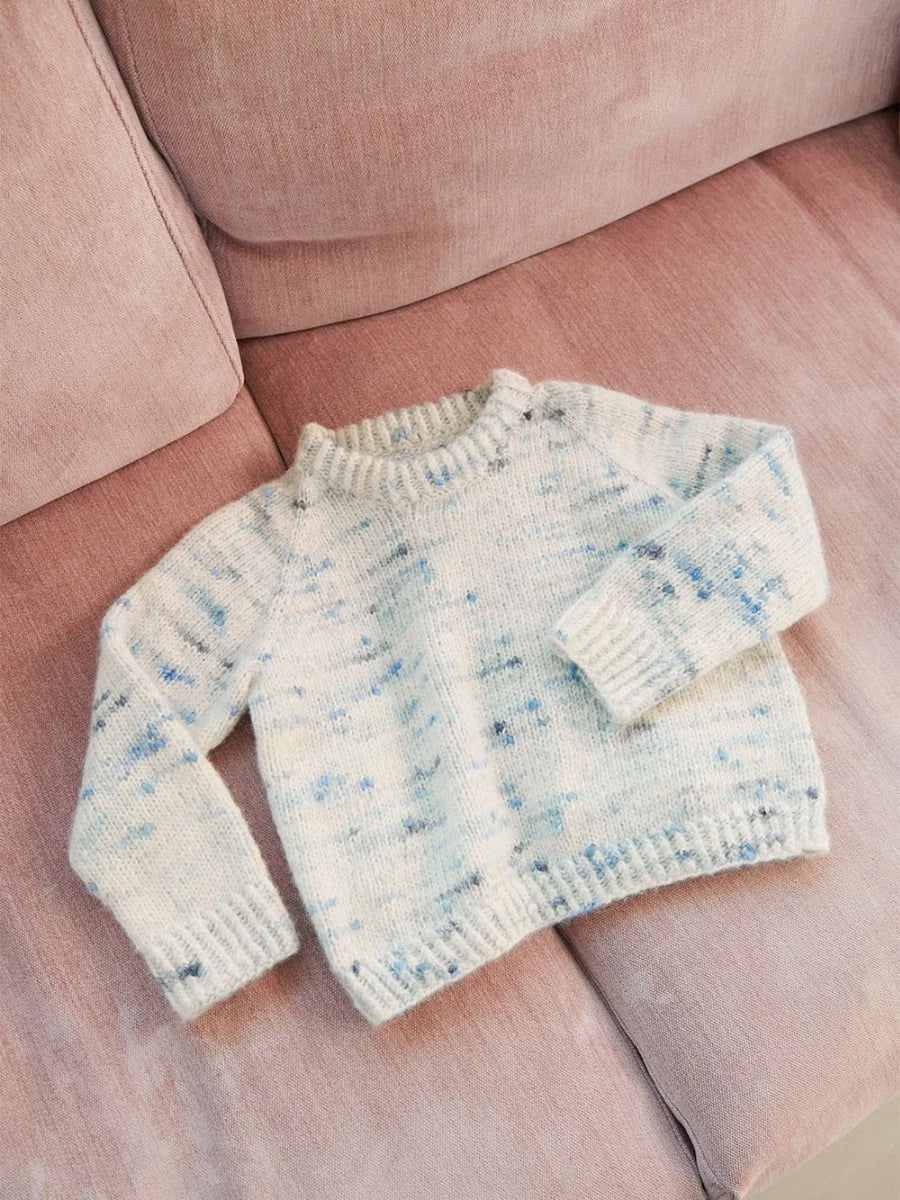 Sandnes Strikkeopskrift 2401 NR. 5 - Debutant Sweater Junior