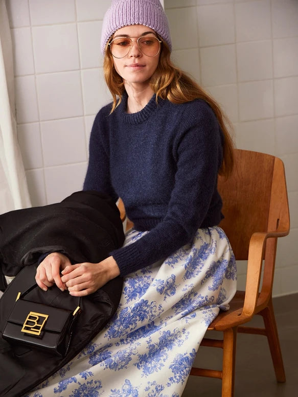 Sandnes strikkeopskrift 2403 NR. 7 - Spencer Sweater