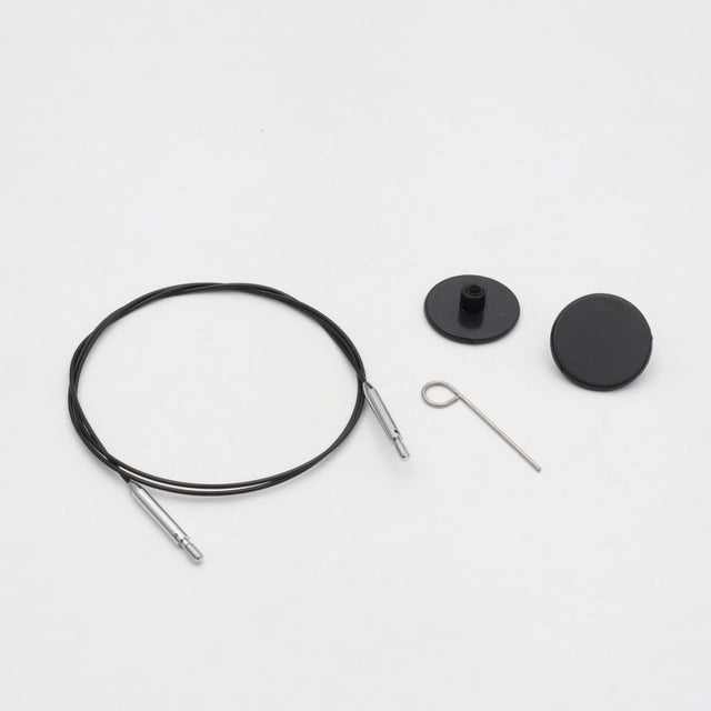 KnitPro - Thin & Flex Swivel Wire til udskiftelige rundpinde