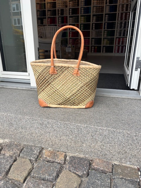 Kurvetaske - Vaffelflet - Medium