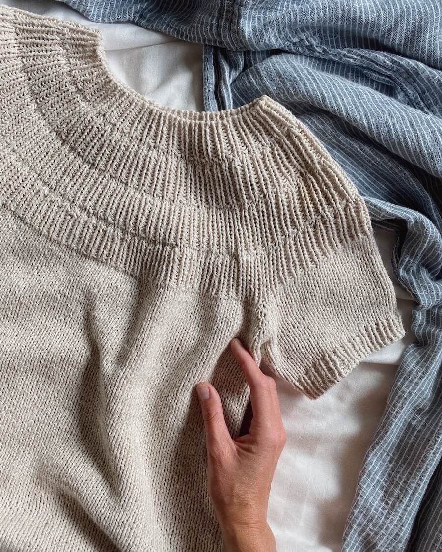 PetiteKnit - Ankers Sommerbluse