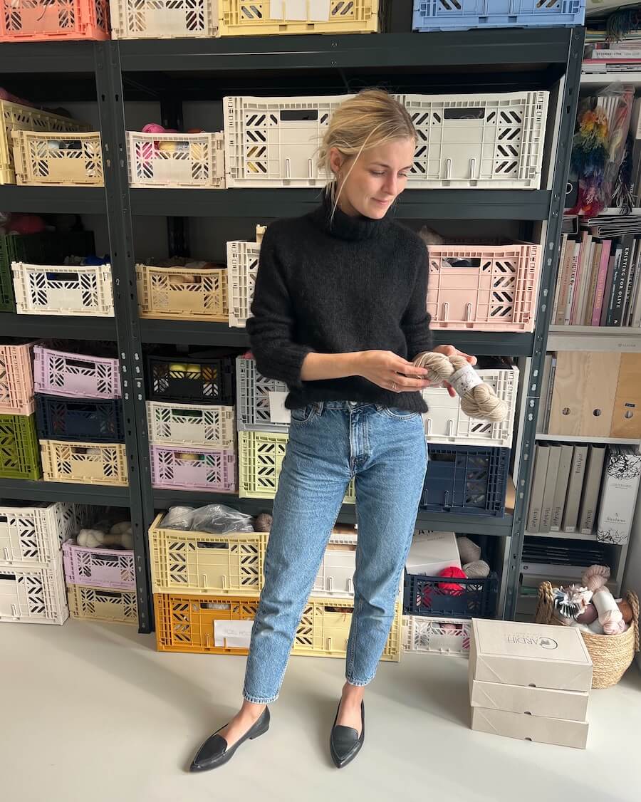 PetiteKnit - Caramel Sweater