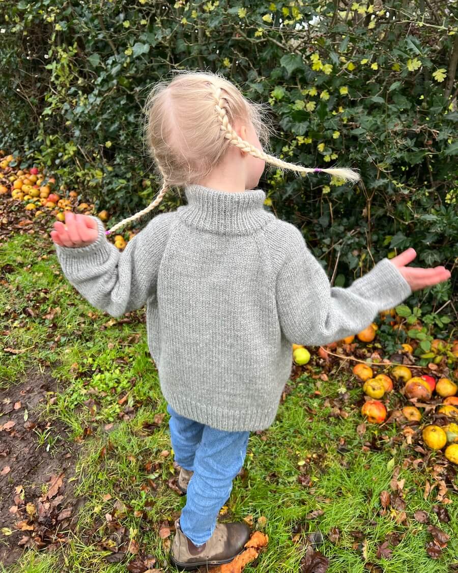 PetiteKnit - Zipper Sweater Light - Junior