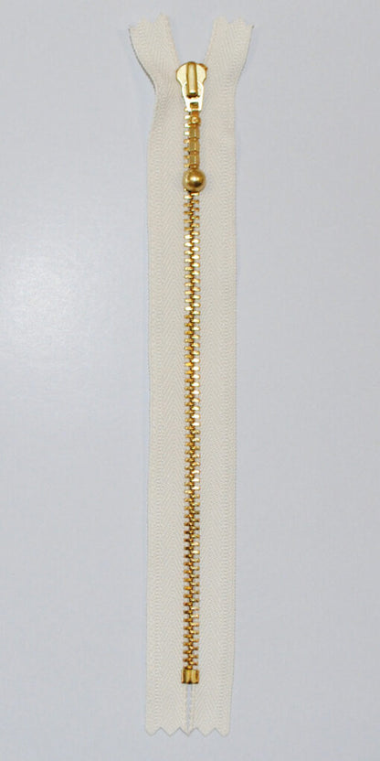 Lynlås - 20 cm - m/ Messing