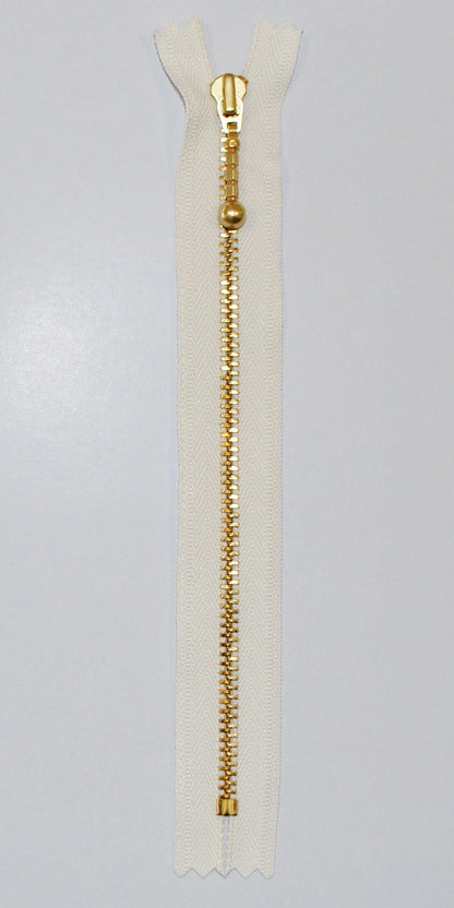 Lynlås - 23 cm - m/ Messing