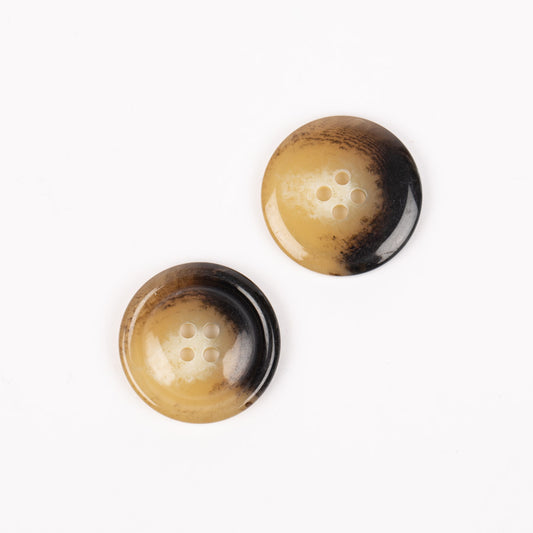 Knapper - Horn brændt - 23 mm