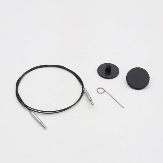 KnitPro - Thin & Flex Swivel Wire til udskiftelige rundpinde