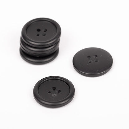 Knapper - Sort mat - 20 mm