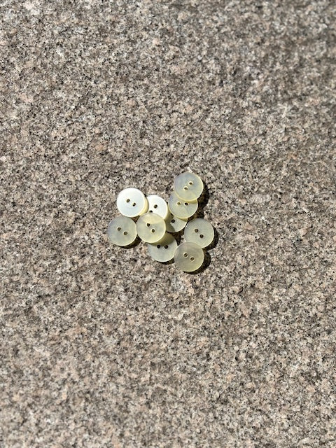 Knapper - Gul - 15 mm