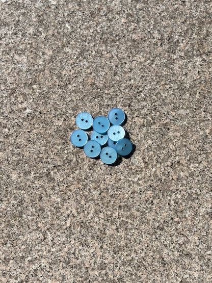 Knapper - Turkis - 15 mm