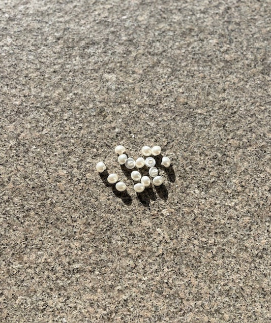 Knapper - perlemor - 9 mm