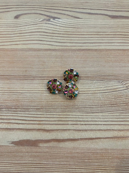 Knapper - Guld med similisten - 20 mm