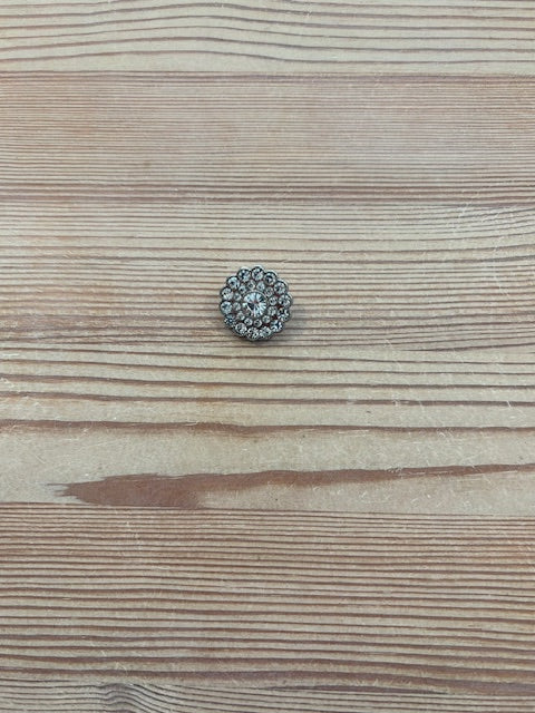 Knapper - Sølv med similisten - 20 mm