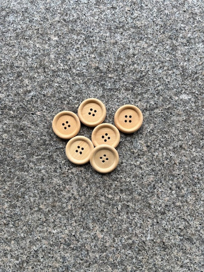 Knapper - Bambus - 25 mm