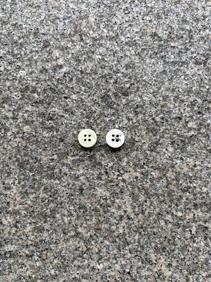 Knapper - perlemor - 12 mm
