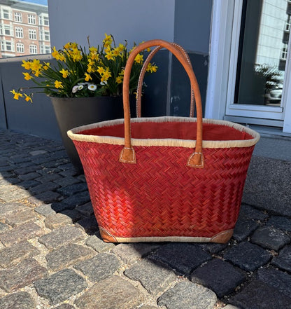 Kurvetaske - Sildebensflettet - Large
