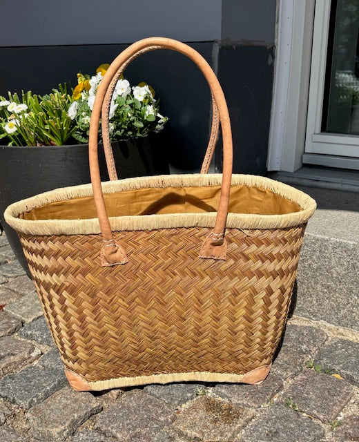 Kurvetaske - Sildebensflettet - Large