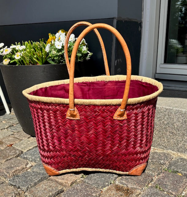 Kurvetaske - Sildebensflettet - Large
