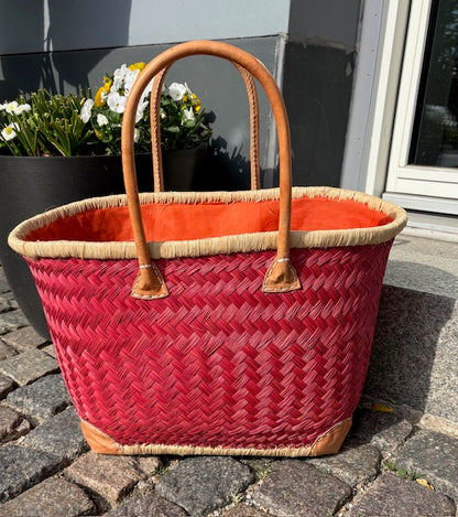 Kurvetaske - Sildebensflettet - Large