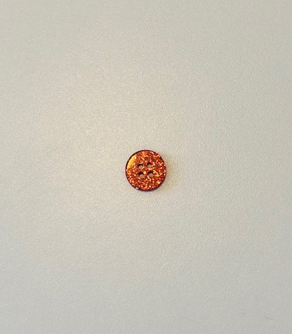 Knapper - Rød glimmer - 15 mm