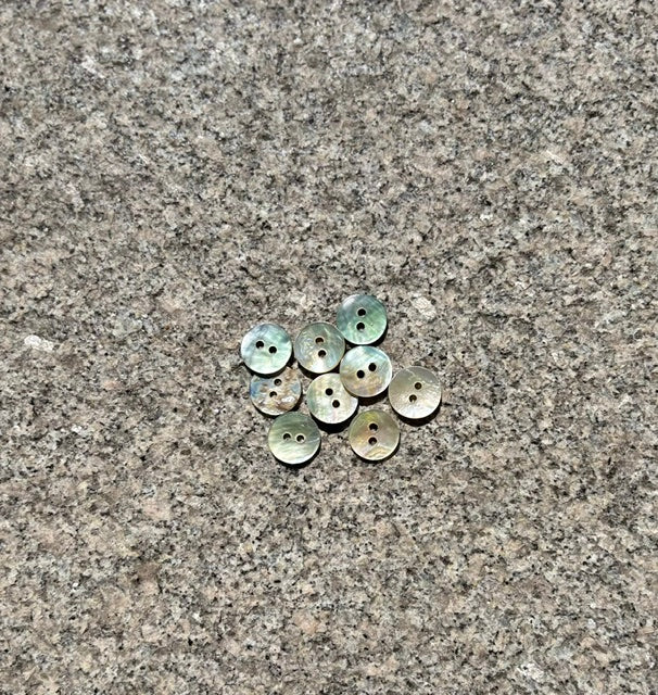 Knapper - Perlemor - 13 mm