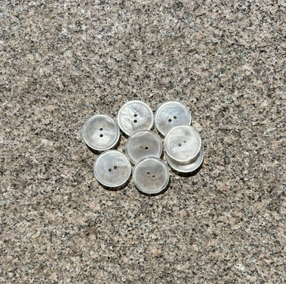 Knapper - Hvid - 23 mm