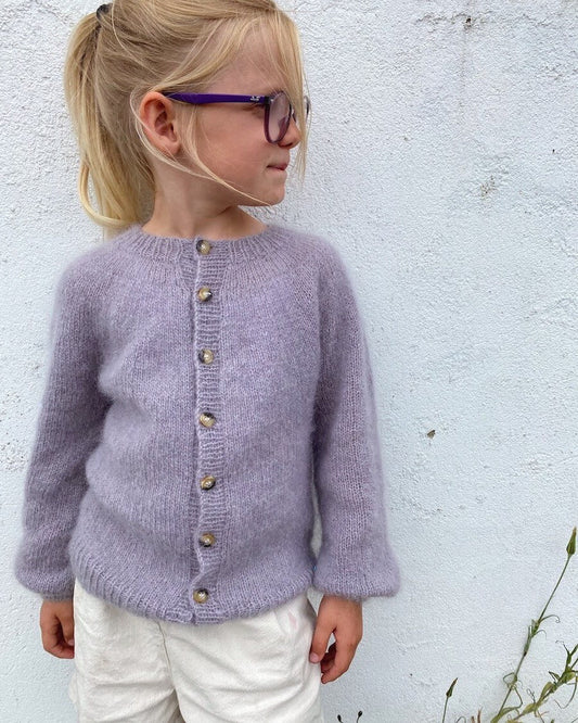 PetiteKnit - Novice Cardigan Junior - Mohair Edition