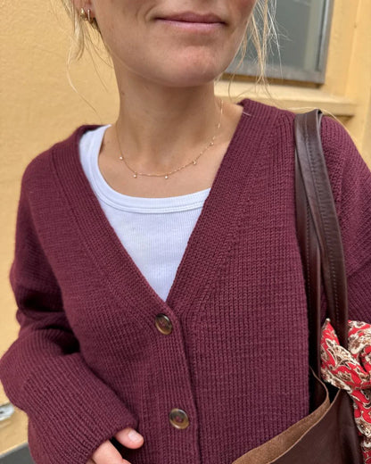 PetiteKnit - Scarlet Cardigan