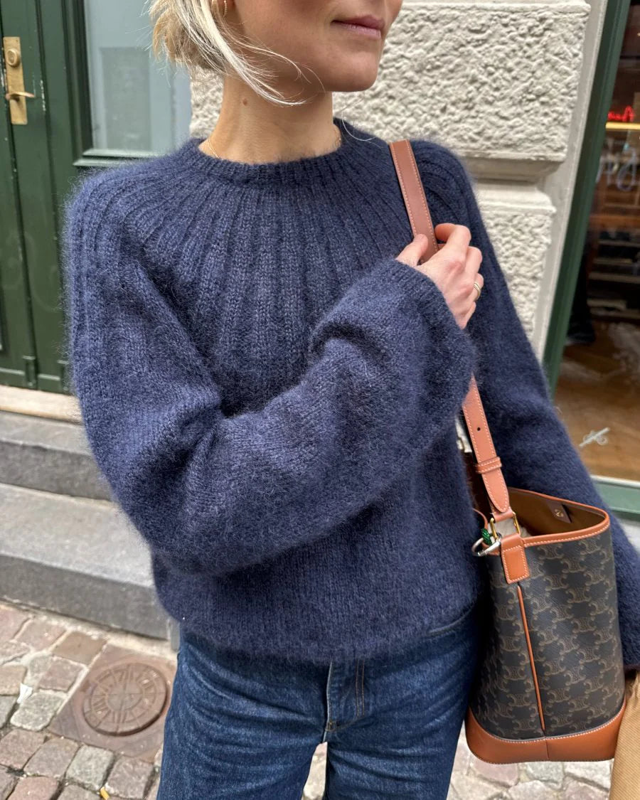 PetiteKnit - Sunday Sweater - Mohair Edition