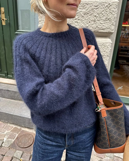 PetiteKnit - Sunday Sweater - Mohair Edition