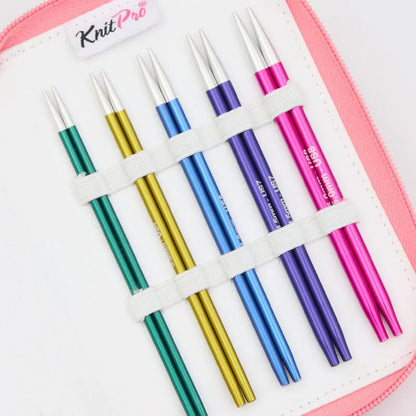 KnitPro Zing - Starter sæt - Udskiftelig rundpinde - Lang 13 cm